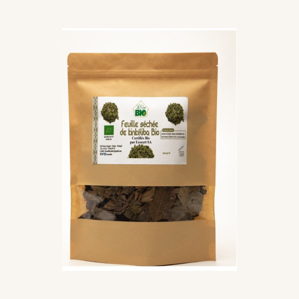 Feuilles Séchées de Kinkéliba Bio | La Case Bio