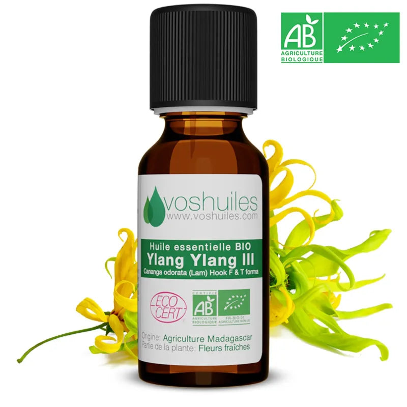 Huile Essentielle Ylang Ylang | Cheveux & Sensualité