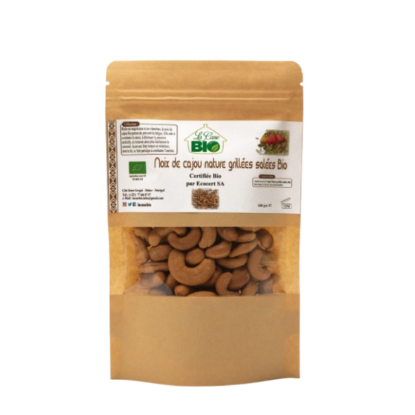 Noix de Cajou Grillées Salées Bio | La Case Bio