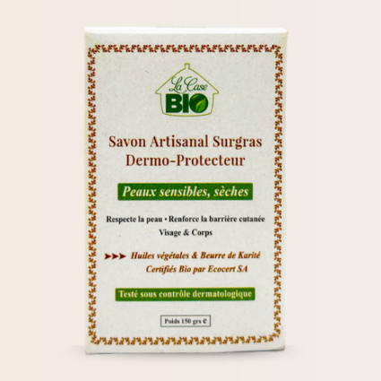 Savon Artisanal Miel de Mangrove & Cire d'Abeille | La Case Bio