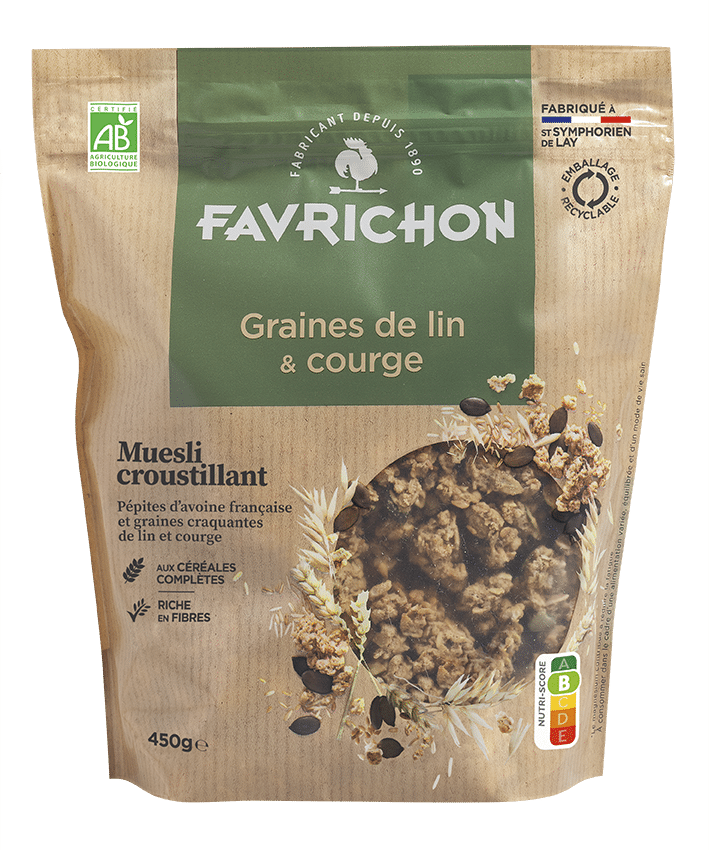 Muesli Croustillant Bio | Graines de Lin & Courge