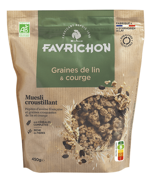 Muesli Croustillant Bio | Graines de Lin & Courge
