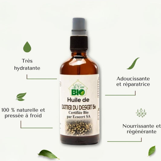 Huile de Dattier du Désert Bio | La Case Bio