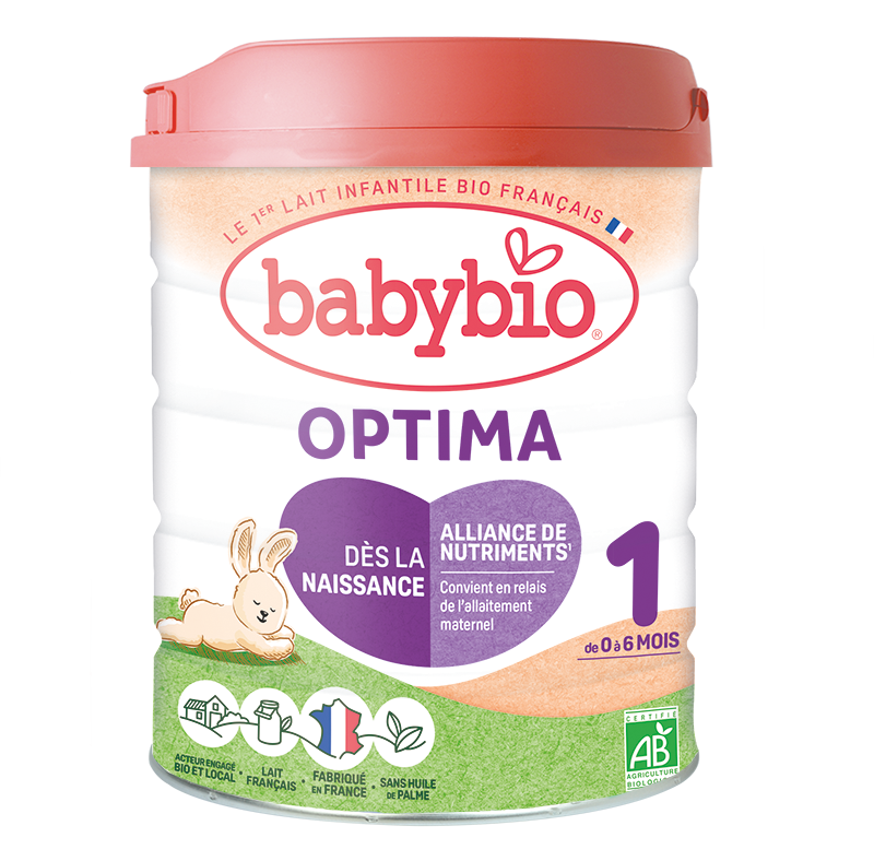 Lait Infantile Optima 1 Bio (0-6 mois) | Babybio