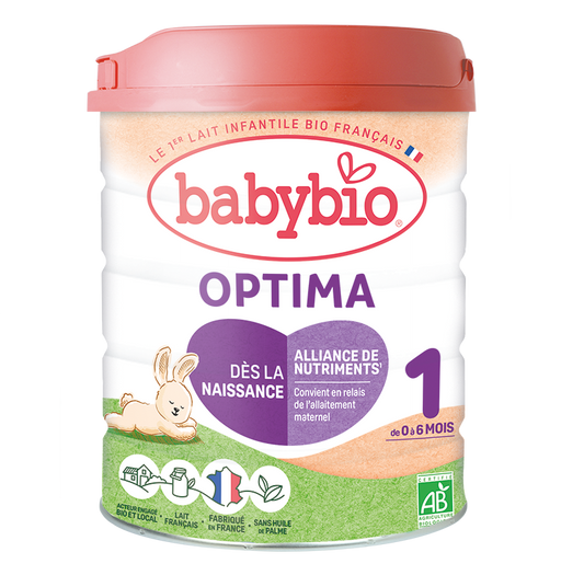 Lait Infantile Optima 1 Bio (0-6 mois) | Babybio