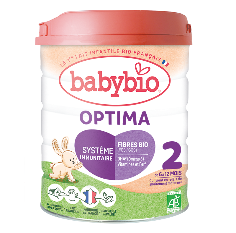 Lait de Suite Optima 2 Bio (6-12 mois) | Babybio
