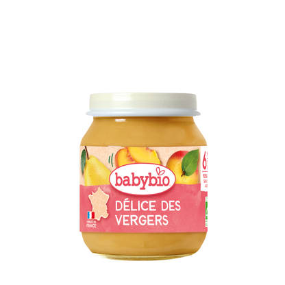 Compote Délice des Vergers Bio (Dès 4 mois) | Babybio