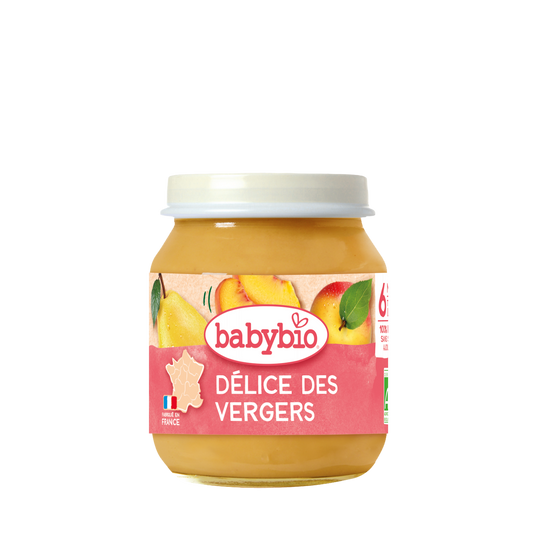 Compote Délice des Vergers Bio (Dès 4 mois) | Babybio