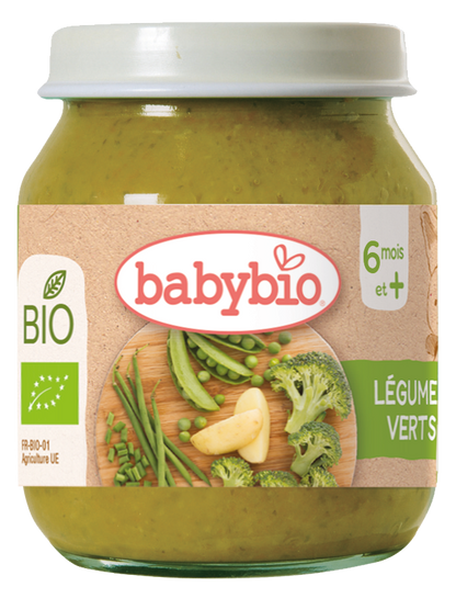 Petit Pot Légumes Verts Bio (Dès 4 mois) | Babybio