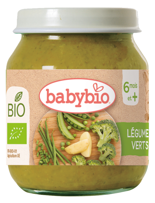 Petit Pot Légumes Verts Bio (Dès 4 mois) | Babybio