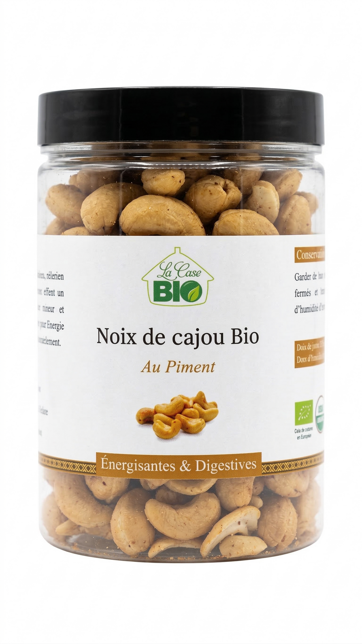 Noix de Cajou au Piment Bio | La Case Bio