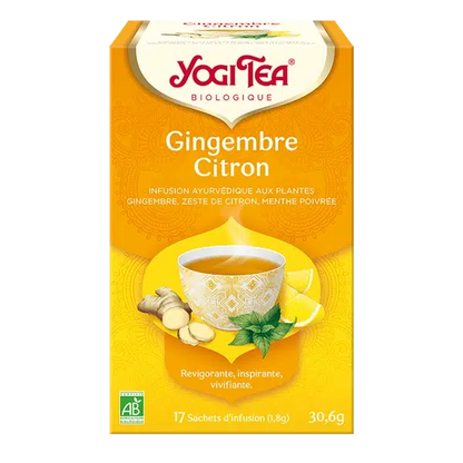 Yogi Tea Gingembre Citron | Digestion & Immunité