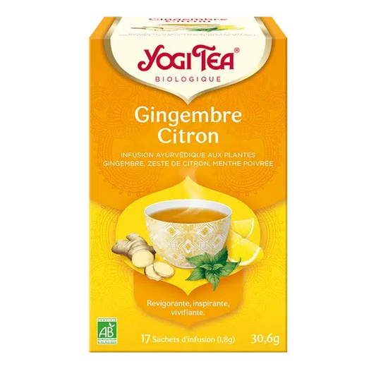 Yogi Tea Gingembre Citron | Digestion & Immunité