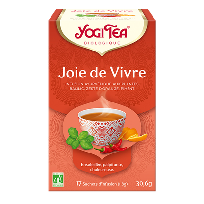 Yogi Tea Joie de Vivre | Basilic & bonne humeur