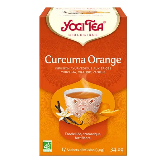 Yogi Tea Curcuma Orange | Le Rayon de Soleil Doré
