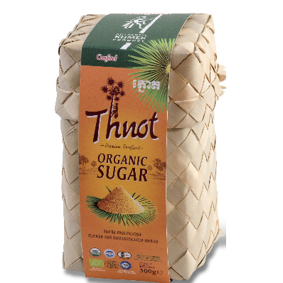 Sucre de Palmier Biologique de Kampong Speu (Pot Orange)