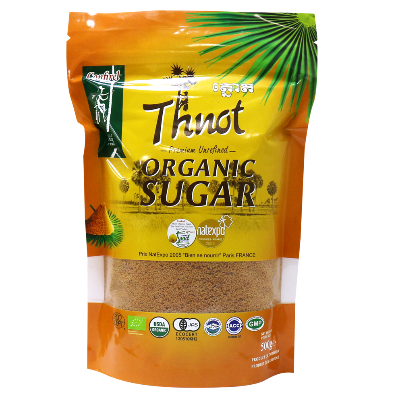 Sucre Naturel de Palmier de Kampong Speu (Sachet Vert)