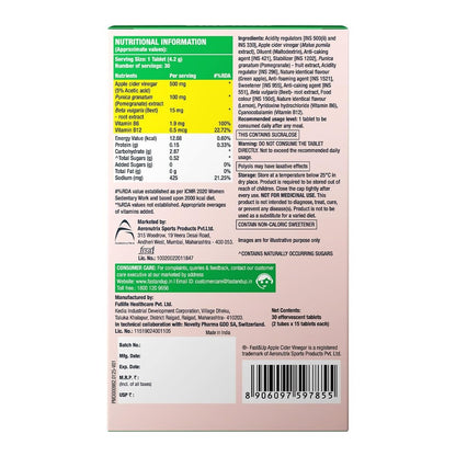 Fast&pUp vinaigre de cidre - Biodoux