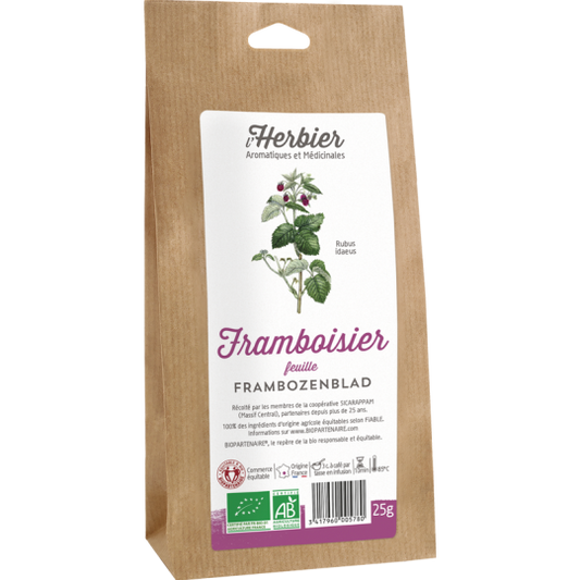 Feuilles de Framboisier Bio | L'Alliée de la Femme