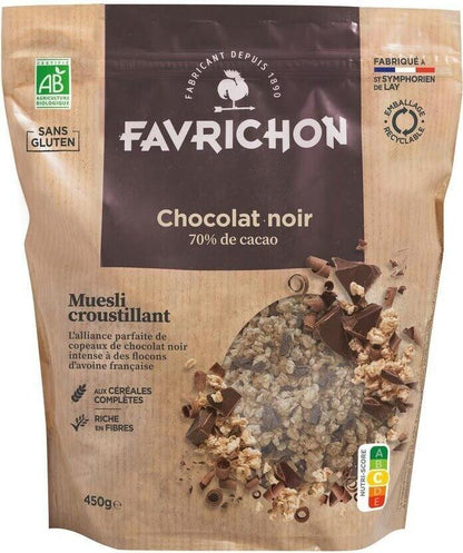 Chocolat noir sans gluten