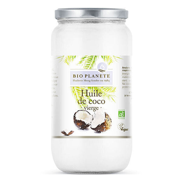 Huile de Coco Vierge Bio | Pression à Froid