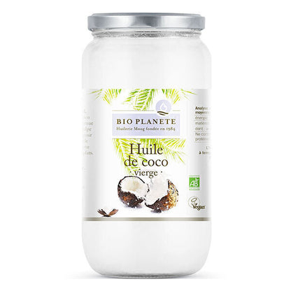 Huile de Coco Vierge Bio | Pression à Froid