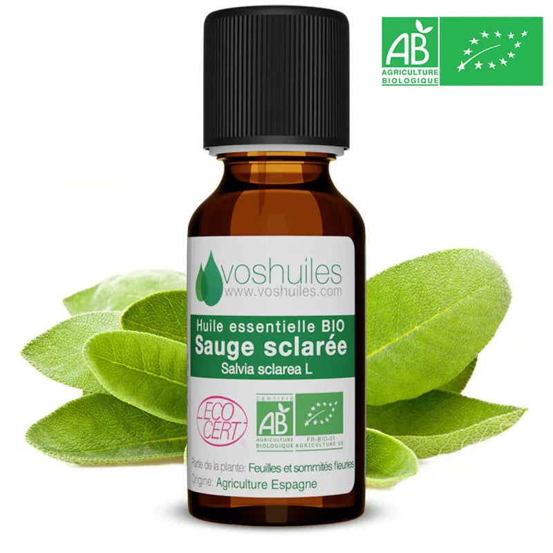 Huile Essentielle Sauge Sclarée | Équilibre Féminin