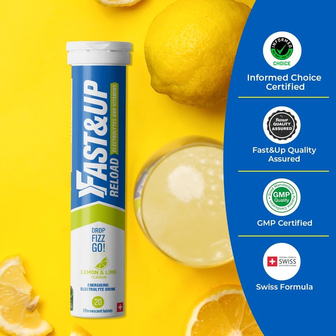 Fast & Up Reload | Hydratation & Électrolytes Instantanés