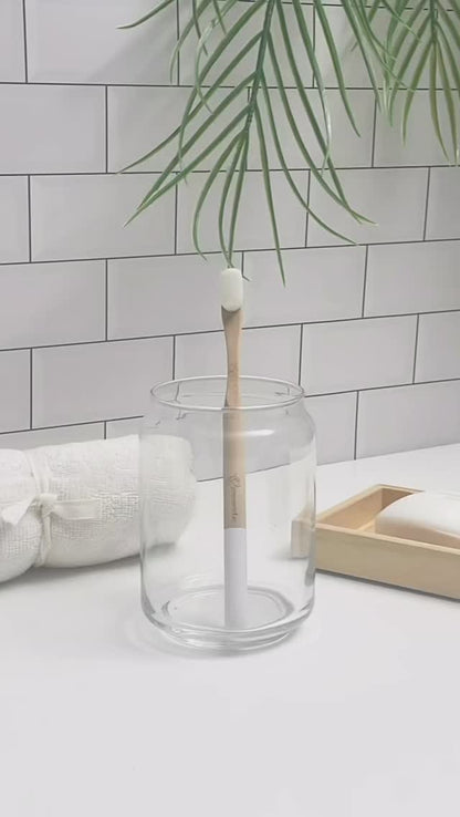 Brosse à Dents en Bambou pour Adulte | Sourire d'Éclat
