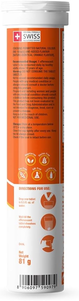 Fast & Up Charge | Immunité Totale Vitamine C + D3 + Zinc