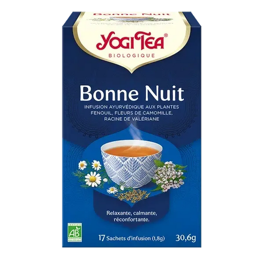 Yogi Tea Bonne Nuit | Sommeil Réparateur & Ayurvéda