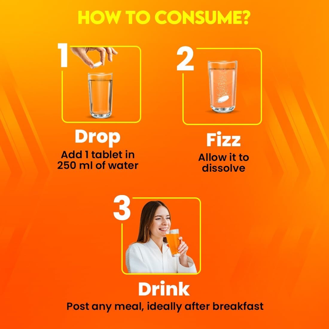 Fast & Up Charge | Immunité Totale Vitamine C + D3 + Zinc