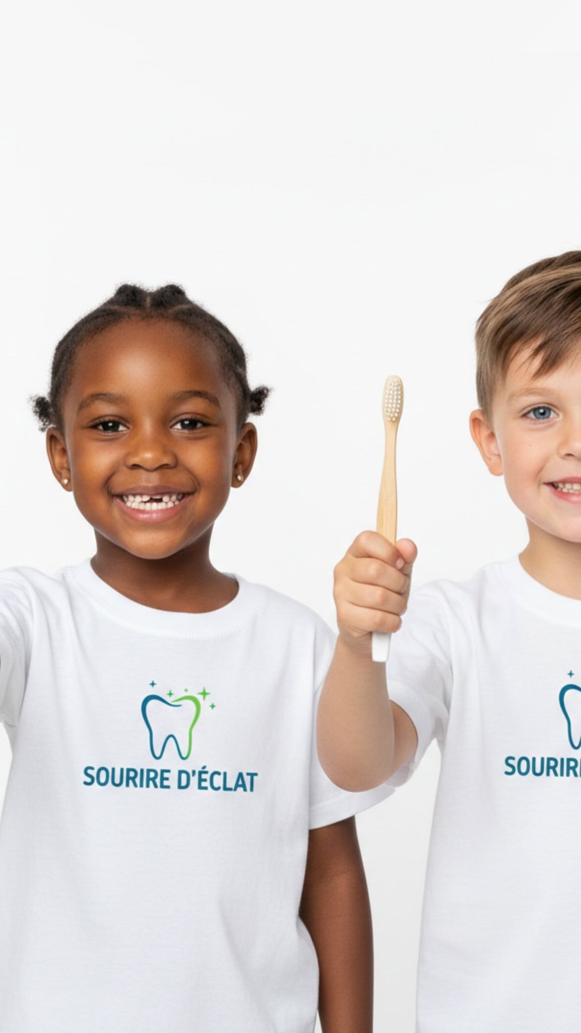 Brosse à Dents en Bambou pour Enfant | Sourire d'Éclat
