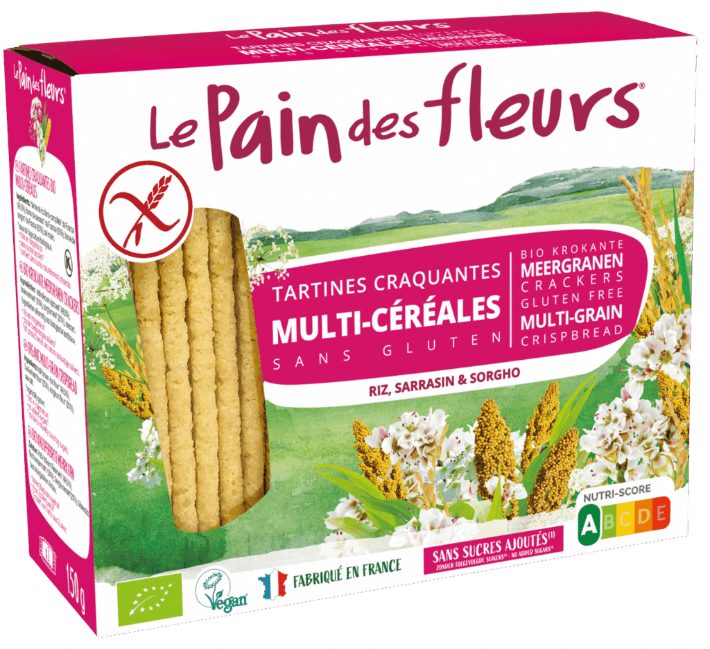 Tartines Craquantes Multicéréales | L'Équilibre Riz-Sarrasin-Millet