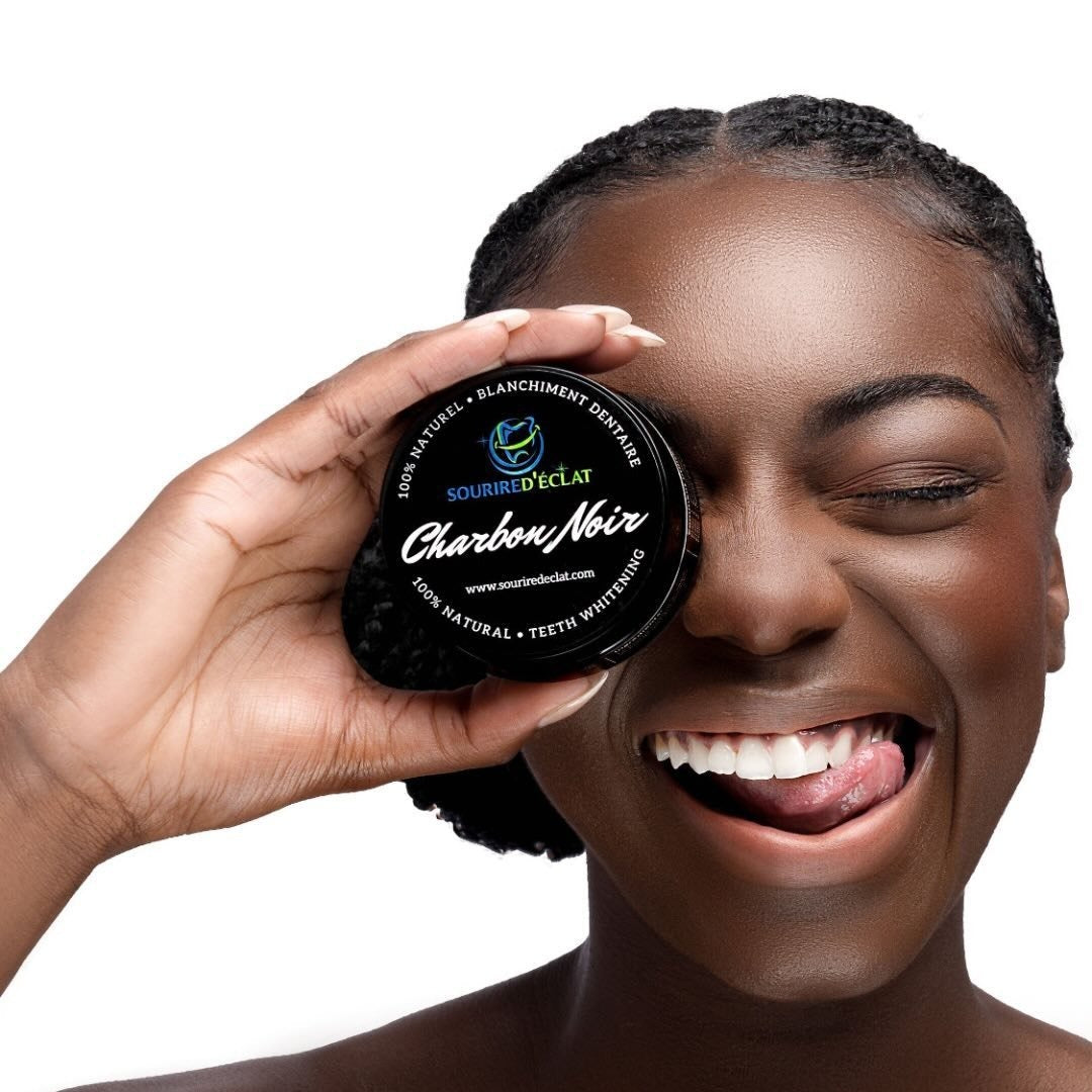 Poudre de Charbon Actif Blanchissante (Grand Modèle) | Sourire d'Éclat