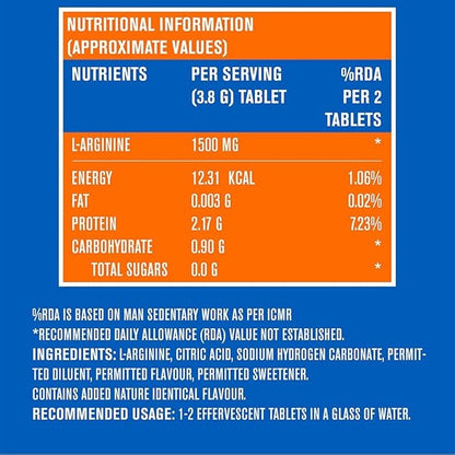 Fast & Up L-Arginine 1500mg | Boost Explosif & Endurance