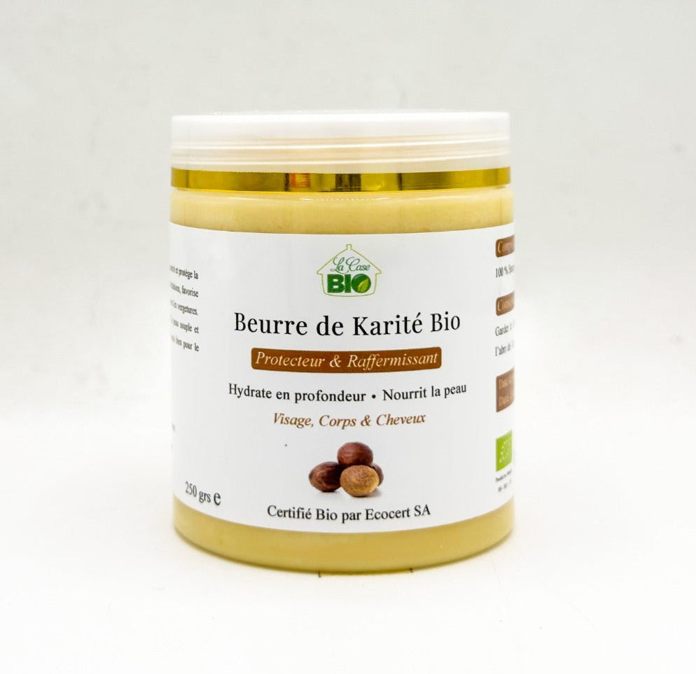 Beurre de Karité Brut Non Raffiné Bio | La Case Bio