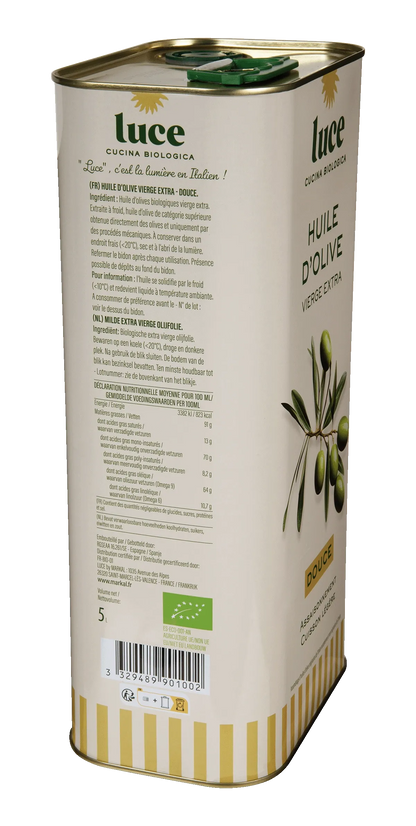 Huile d'Olive Extra Vierge Bio 50cl | Luce