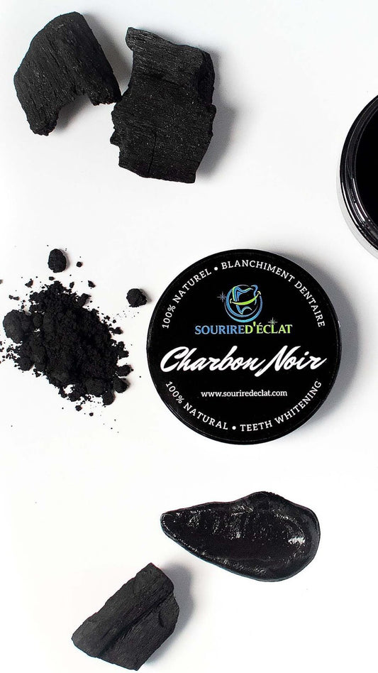 Poudre de Charbon Actif Blanchissante (Grand Modèle) | Sourire d'Éclat