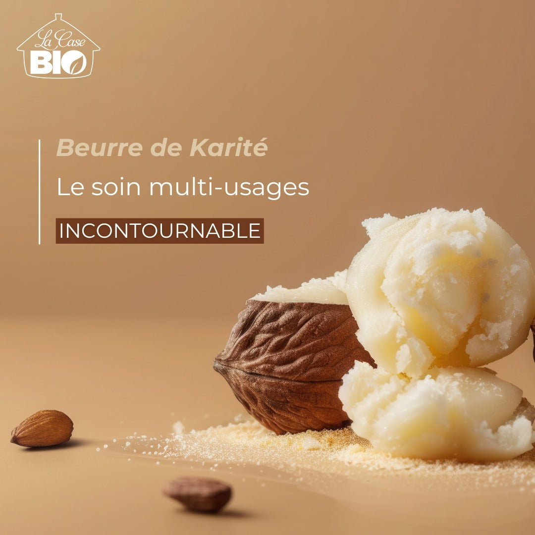 Beurre de Karité Brut Non Raffiné Bio | La Case Bio