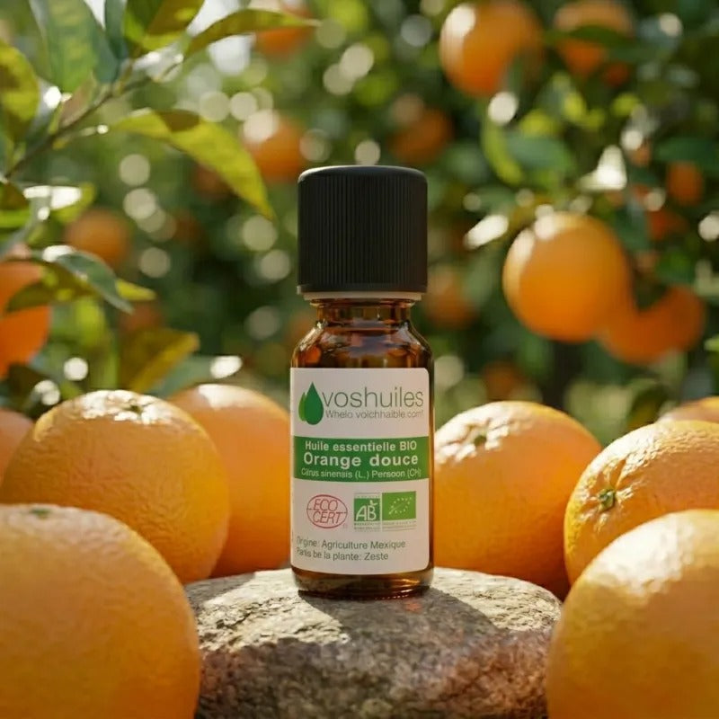 Huile essentielle orange douce