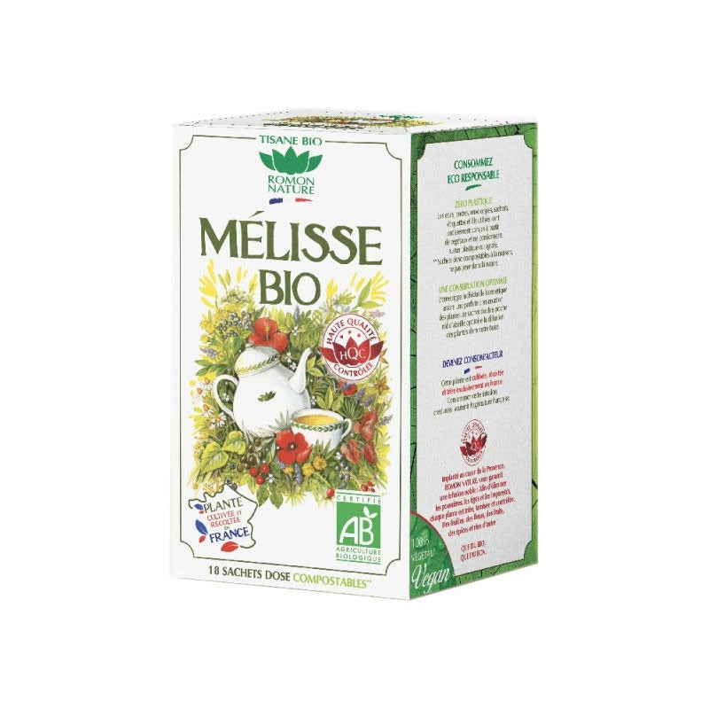 Tisane Mélisse Bio | L'Amie du Ventre et de l'Esprit