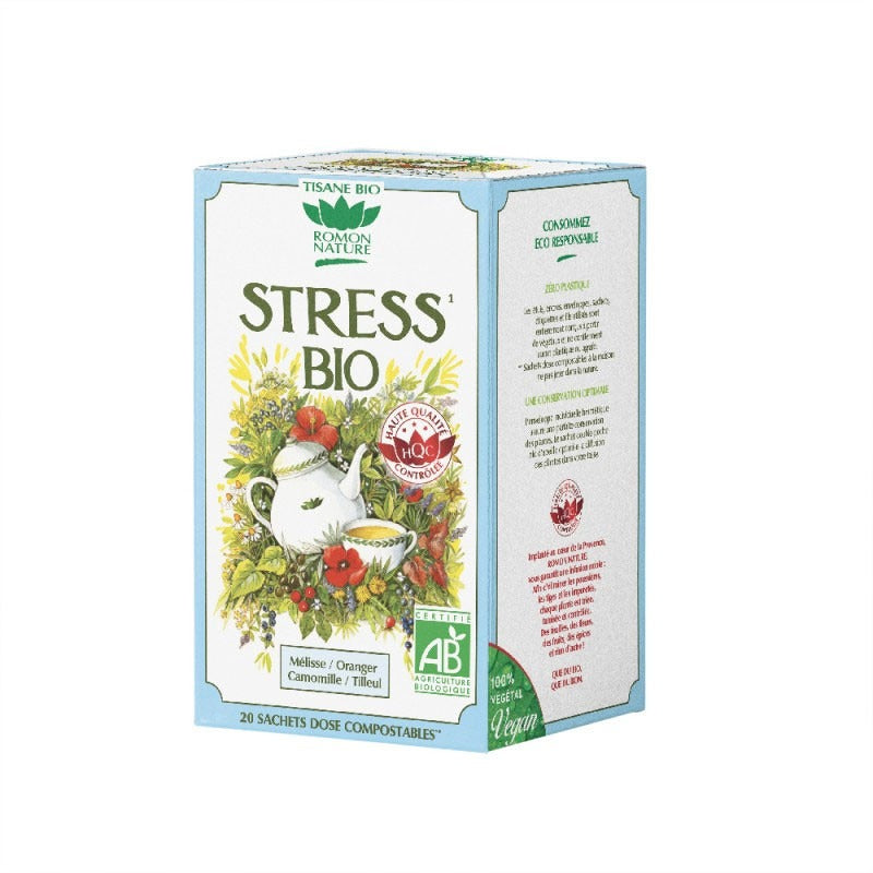 Tisane Stress Bio | Détente & Sérénité Absolue