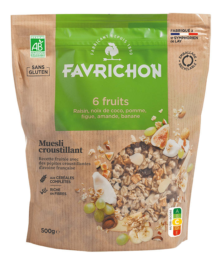 Muesli Croustillant Bio | 6 Fruits & Vitalité