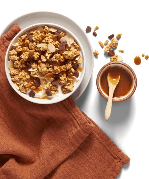 Muesli Croustillant Bio | Caramel au Beurre Salé & Chocolat