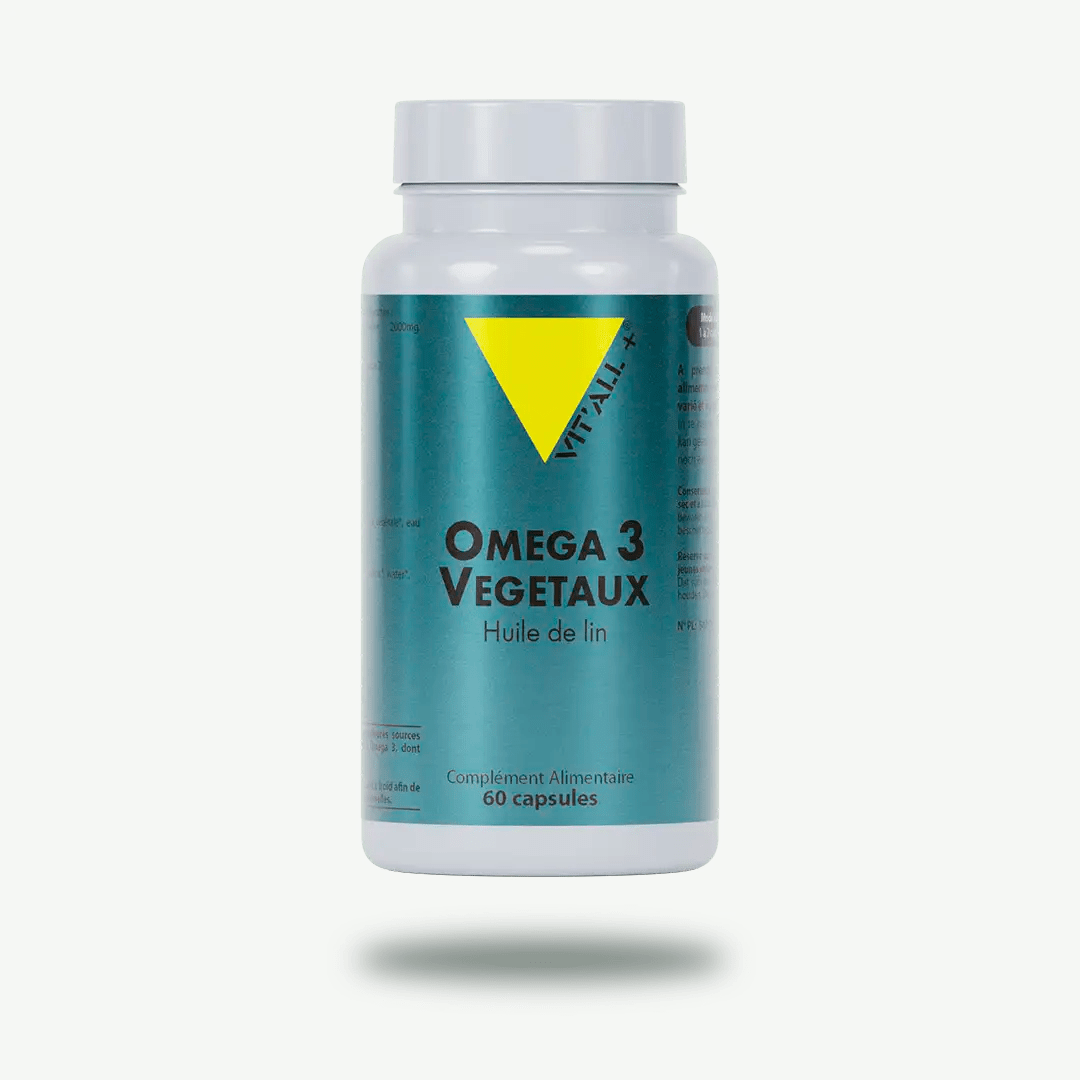OMEGA 3 VÉGÉTAUX (Huile de lin) 1000mg - Biodoux