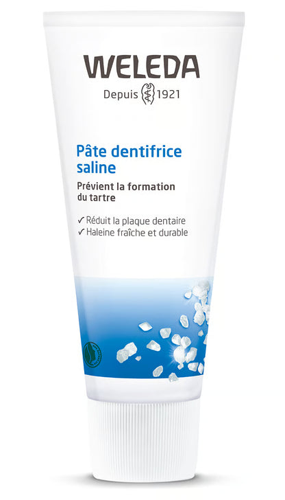 Pate dentrifice saline - Prévient la formation du tartre