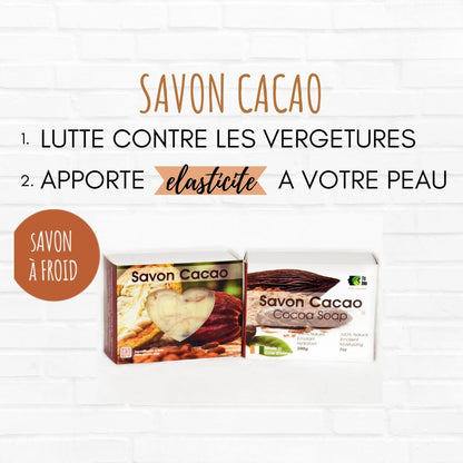 Savon Naturel Nourrissant au Cacao | FC Bio