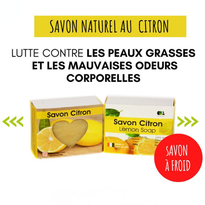 Savon Naturel Astringent au Citron | FC Bio