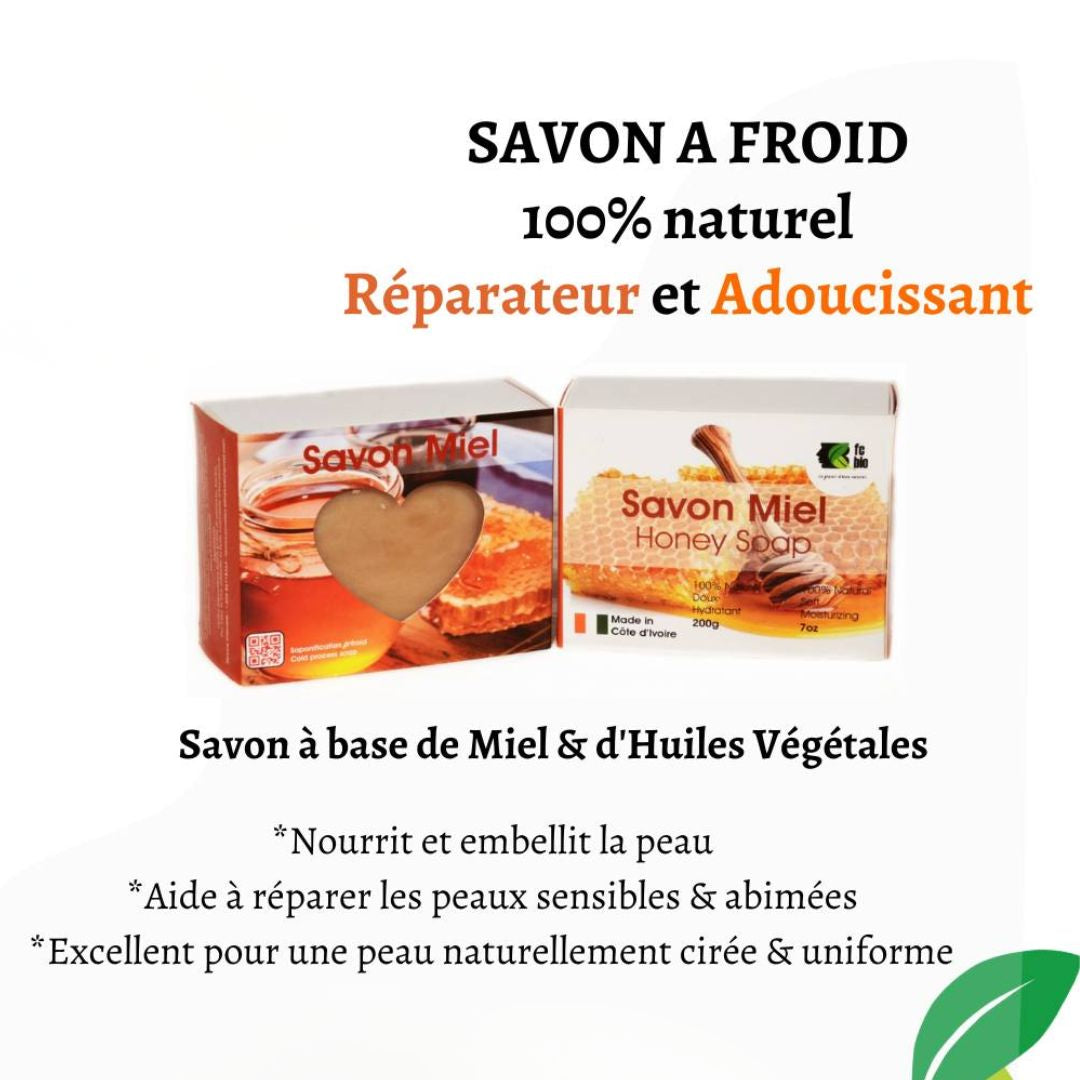 Savon Naturel Réparateur au Miel | FC Bio